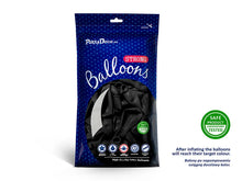 Load image into Gallery viewer, Pack of 12&quot; Latex Balloons, 50ct - Matte Black
