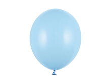 Load image into Gallery viewer, Pack of 12&quot; Latex Balloons, 50ct - Matte Baby Blue
