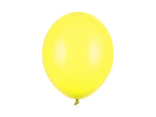 Load image into Gallery viewer, Pack of 12" Latex Balloons, 50ct - Matte Lemon Zest
