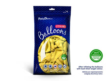 Load image into Gallery viewer, Pack of 12" Latex Balloons, 50ct - Matte Lemon Zest
