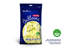 Load image into Gallery viewer, Pack Of 12" Latex Balloons 50ct - Pastel Light Yellow
