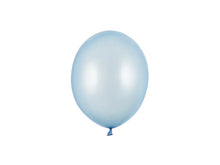 Load image into Gallery viewer, Strong balloons 12cm, Metallic Baby Blue - 100pcs
