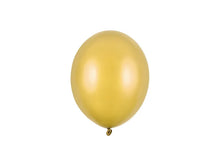 Load image into Gallery viewer, Strong Balloons 12cm, Metallic Gold - 100pcs
