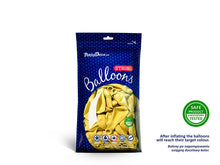 Load image into Gallery viewer, Strong Balloons 12cm, Metallic Lemon Zest - 100pcs
