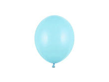 Load image into Gallery viewer, Strong balloons 12cm, Pastel Light Blue - 100pcs
