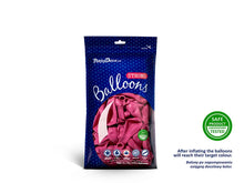 Load image into Gallery viewer, Strong Balloons 12cm, Hot Pink - 100pcs
