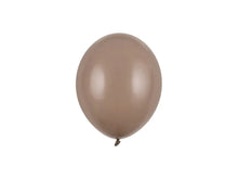 Load image into Gallery viewer, Strong balloons 12cm, Pastel Cappuccino - 100pcs
