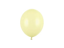 Load image into Gallery viewer, Strong balloons 12cm, Pastel Light Yellow - 100pcs
