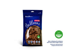 Load image into Gallery viewer, Strong Balloons 12cm, Mocha - 100pcs
