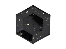 Load image into Gallery viewer, Let&#39;s Celebrate plates, Black, 20 cm
