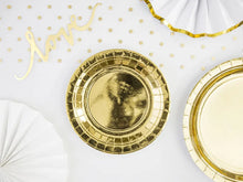 Load image into Gallery viewer, Gold Foil Dessert Plates - 6ct
