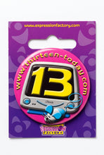 Load image into Gallery viewer, Age 13 Badge - 5cm
