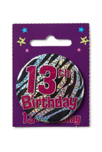 Load image into Gallery viewer, Age 13 Badge - 5cm
