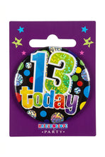Load image into Gallery viewer, Age 13 Badge - 5cm
