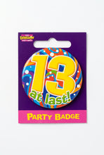 Load image into Gallery viewer, Age 13 Badge - 5cm
