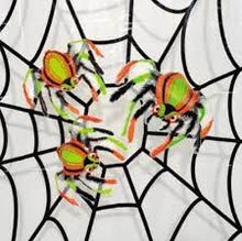 Load image into Gallery viewer, Halloween Inflatable Spider Door Poster
