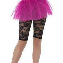 Load image into Gallery viewer, Black 80`s Lace Shorts
