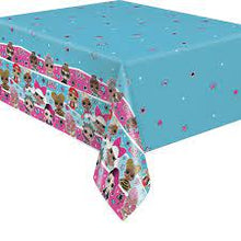 Load image into Gallery viewer, LOL Surprise Rectangular Plastic Table Cover, 54&quot;x84&quot;
