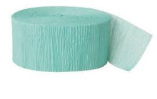 Load image into Gallery viewer, Mint Crepe Streamer - 81ft
