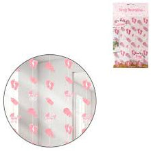 Load image into Gallery viewer, Baby Girl String Decorations - 6ct
