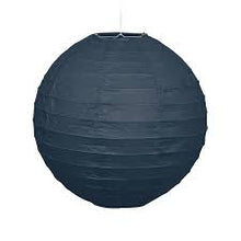 Load image into Gallery viewer, Black Paper Lantern - 25cm
