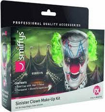 Load image into Gallery viewer, Sinister Clown Make-up Kit
