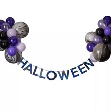 Load image into Gallery viewer, Ginger Ray Halloween Balloon Bunting Kit
