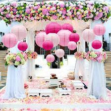 Load image into Gallery viewer, Pastel Pink Paper Lantern  (35cm)

