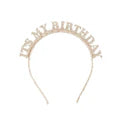 Load image into Gallery viewer, Gold &#39;Its My Birthday&#39; Glittery Headband
