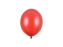 Load image into Gallery viewer, Strong Balloons 12cm, Metallic Poppy Red - 100pcs

