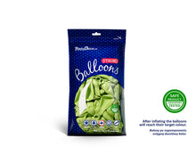 Load image into Gallery viewer, Strong Balloons 12cm, Metallic Lime Green - 100pcs
