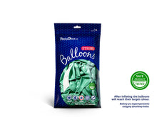 Load image into Gallery viewer, Strong Balloons 12cm, Metallic Mint Green - 100pcs
