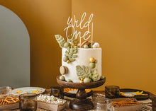 Load image into Gallery viewer, Wooden topper Wild One, 22cm
