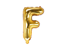 Load image into Gallery viewer, Gold Foil balloon Letter ''F''
