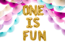 Load image into Gallery viewer, Gold Foil balloon Letter ''F''
