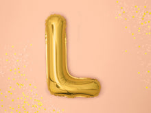 Load image into Gallery viewer, Gold Foil balloon Letter ''L''
