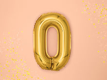 Load image into Gallery viewer, Gold Foil balloon Letter ''O''
