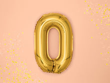 Load image into Gallery viewer, Gold Foil balloon Letter &#39;&#39;O&#39;&#39;
