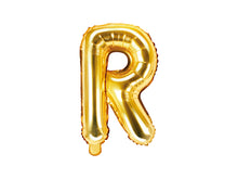 Load image into Gallery viewer, Gold Foil balloon Letter ''R''

