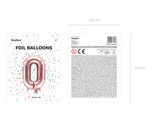 Load image into Gallery viewer, Rose Gold Foil balloon Letter ''O''
