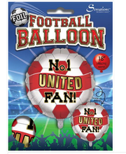 Load image into Gallery viewer, Manchester United No. 1 Fan 18&quot; Foil Balloon
