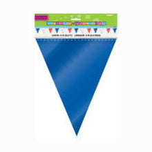 Load image into Gallery viewer, Red, White &amp; Blue Plastic Flag Banner - 10m
