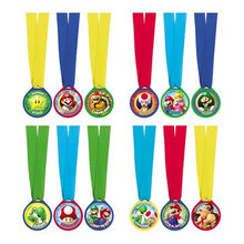 Load image into Gallery viewer, Super Mario Award Medals x 12
