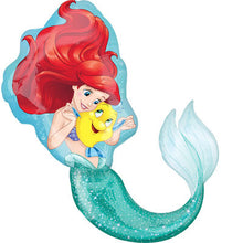 Load image into Gallery viewer, 34 Inch Disney Little Mermaid Super Shape Helium Balloon
