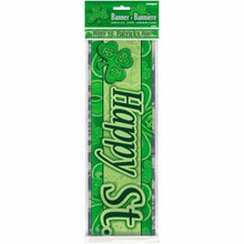 Load image into Gallery viewer, Happy St. Patrick&#39;s Day Foil Banner, 3.65m
