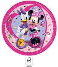 Load image into Gallery viewer, Minnie Mouse FSC Paper Plates - 23cm  (Plastic Free)
