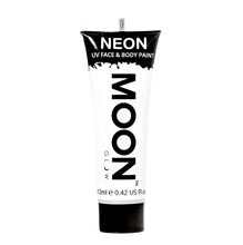 Load image into Gallery viewer, Moon Glow Neon UV Face &amp; Body Paint - White
