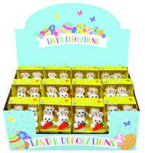 Load image into Gallery viewer, Easter Bunny Decorations (4pc)
