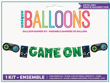 Load image into Gallery viewer, Gamer Balloon Banner Kit 3.65m
