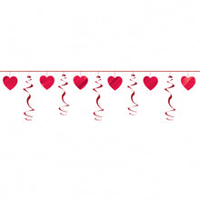 Load image into Gallery viewer, Heart Swirl Garland
